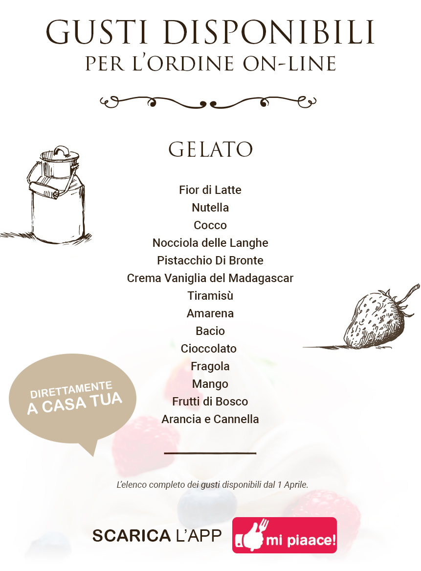 il gelatiere gusti gelati